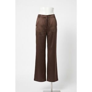 NEW NONCHALANT LABEL pauline straight leg pant in chocolate